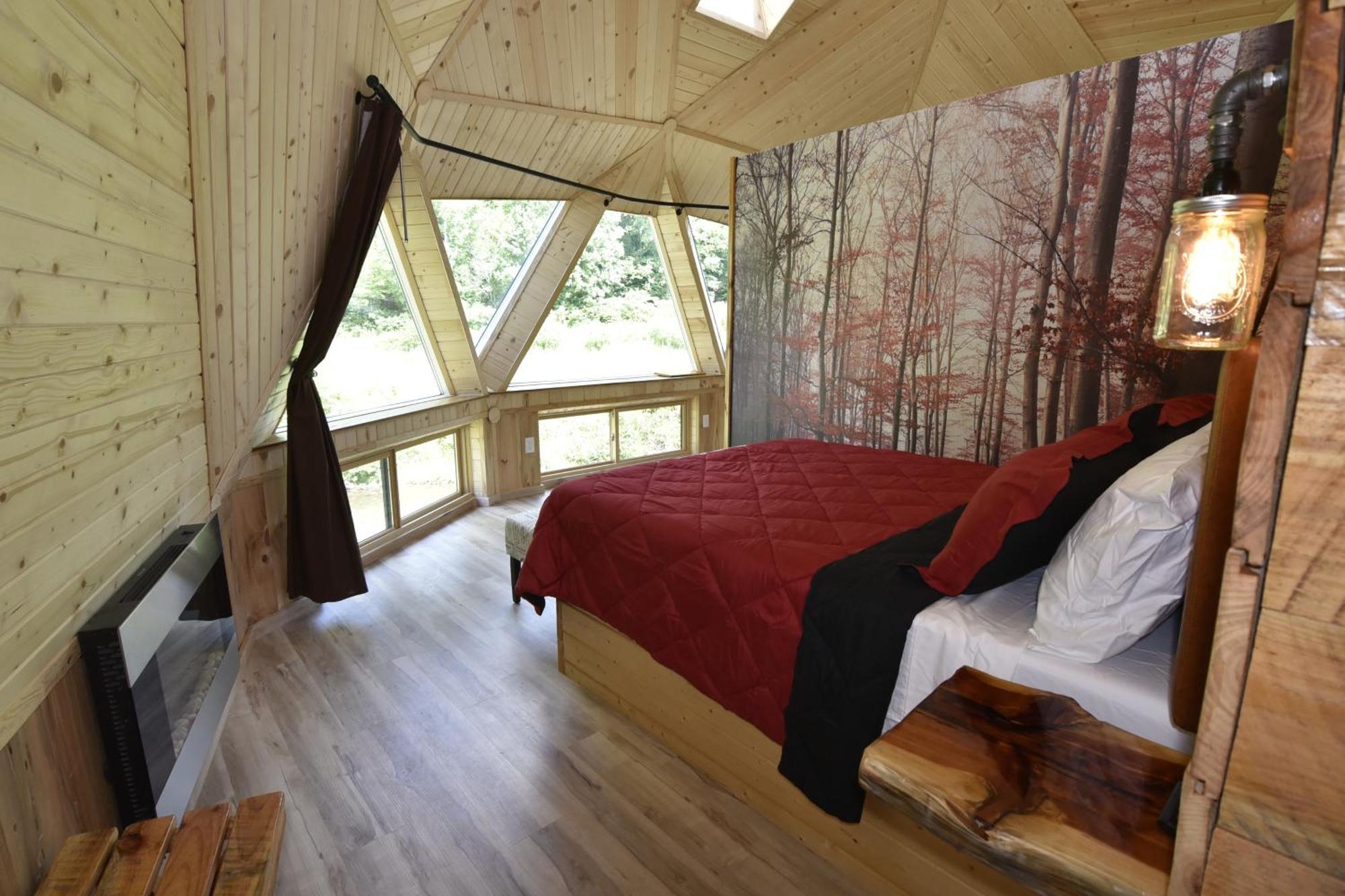 Natahala Glamping Red Dome #23 Villa Topton Dış mekan fotoğraf
