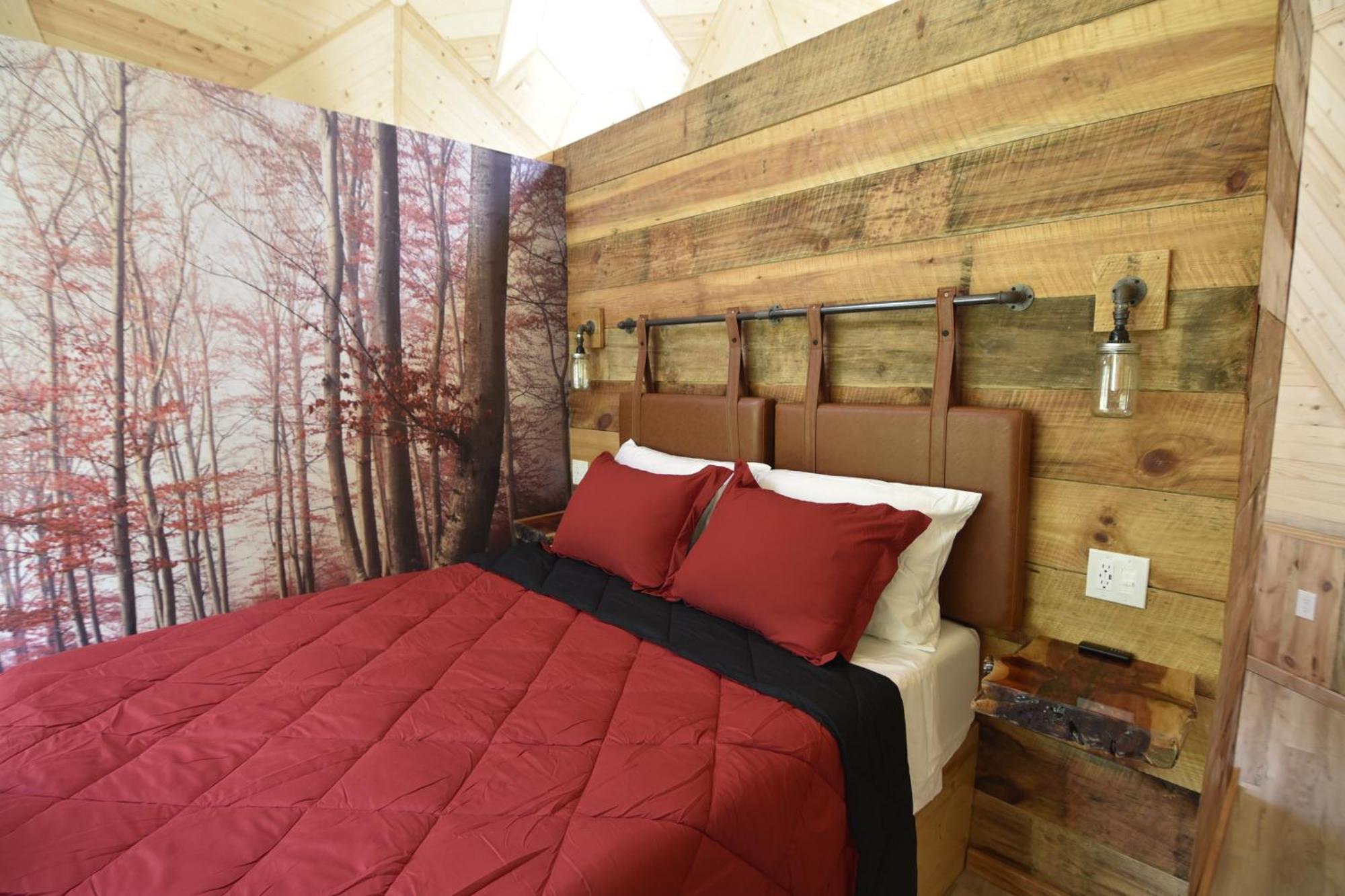 Natahala Glamping Red Dome #23 Villa Topton Dış mekan fotoğraf
