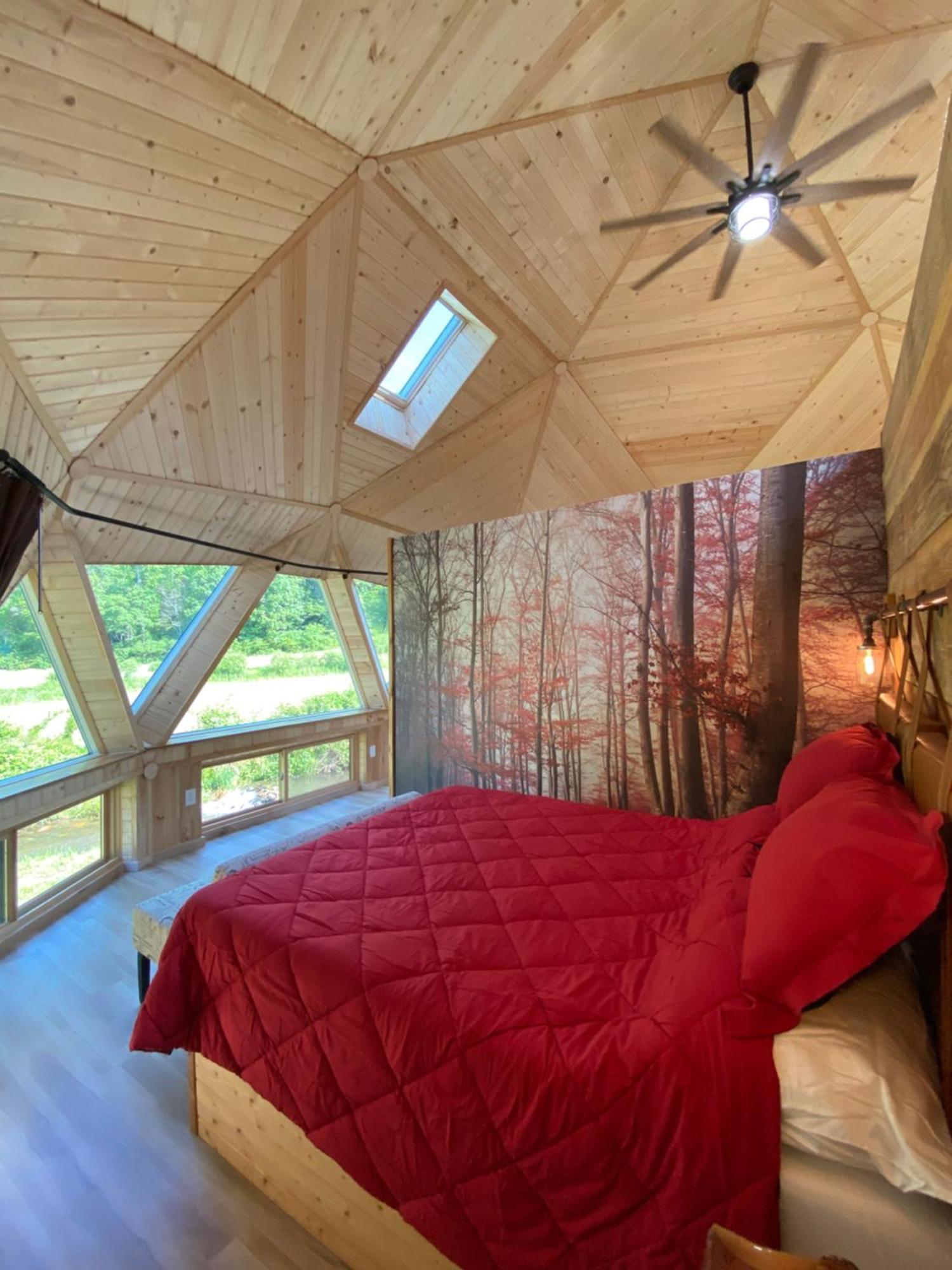 Natahala Glamping Red Dome #23 Villa Topton Dış mekan fotoğraf