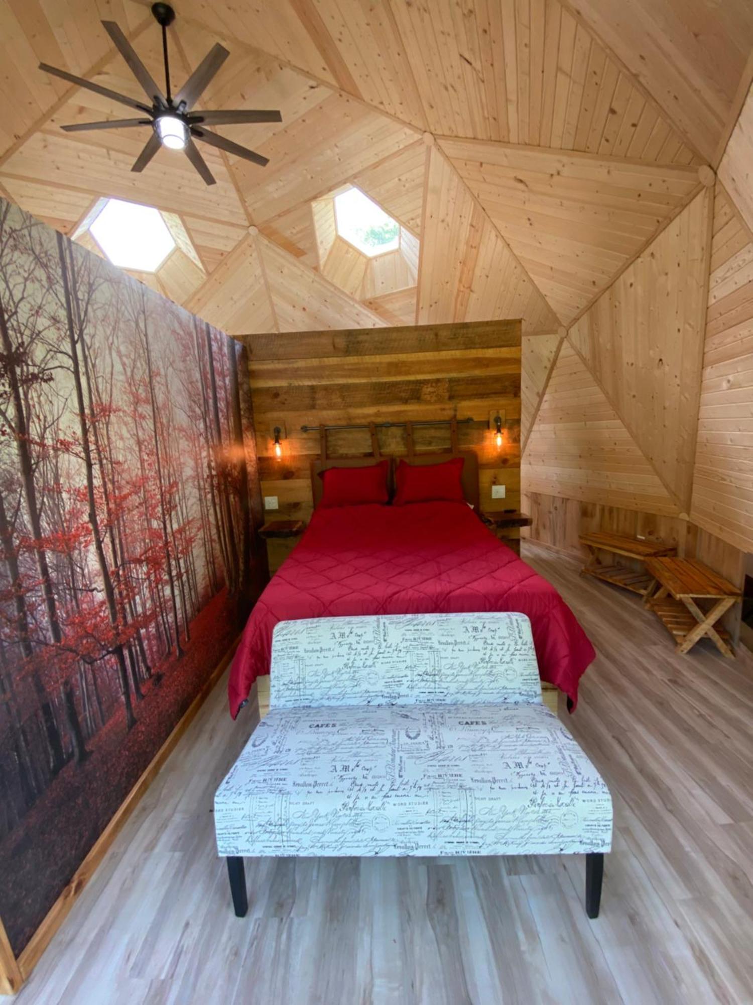 Natahala Glamping Red Dome #23 Villa Topton Dış mekan fotoğraf