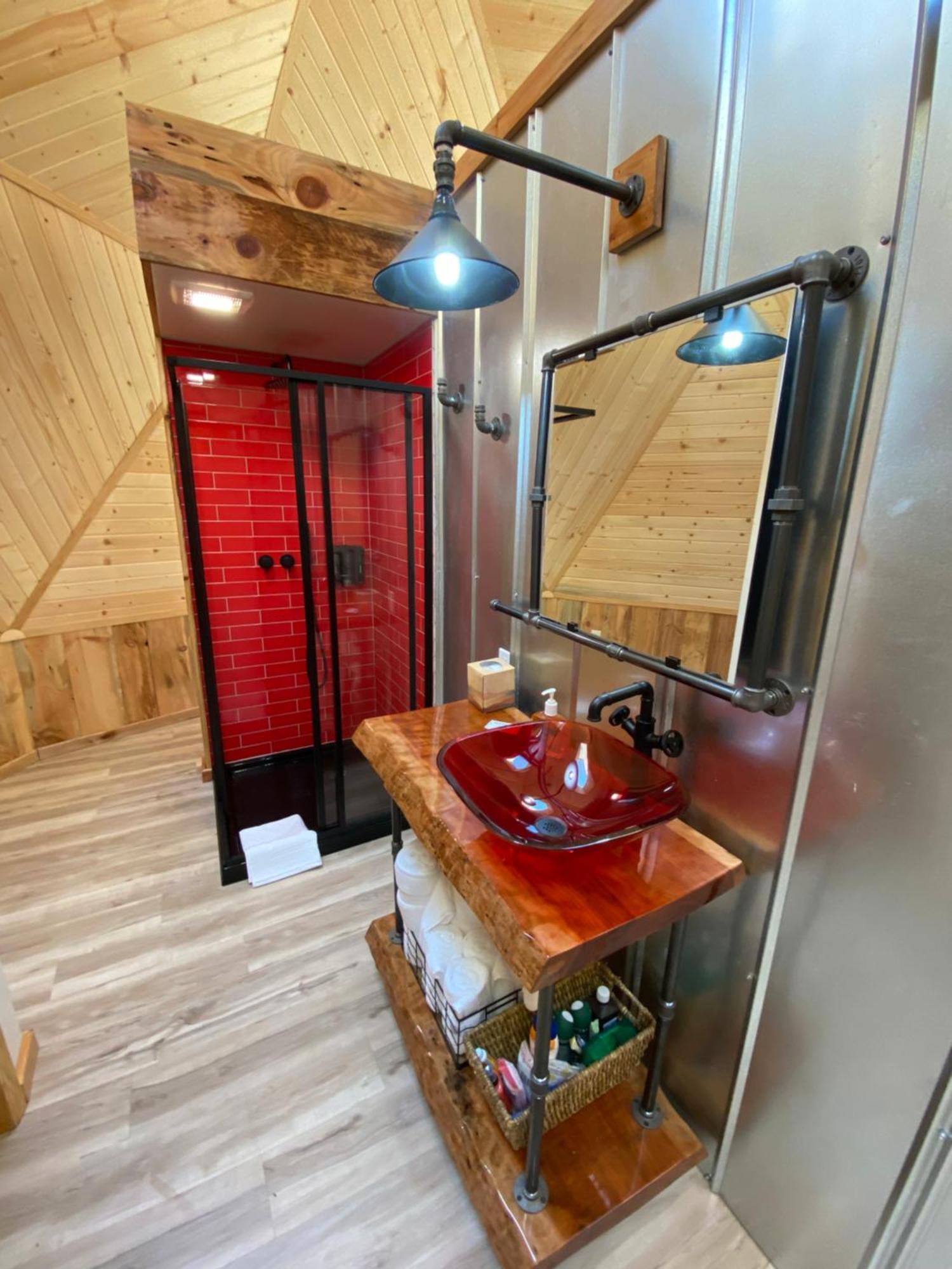 Natahala Glamping Red Dome #23 Villa Topton Dış mekan fotoğraf