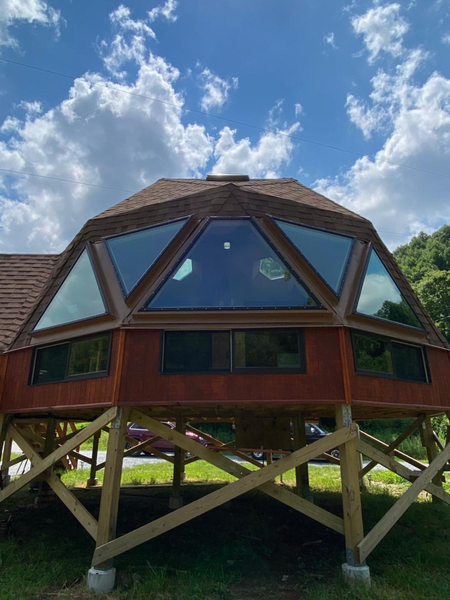 Natahala Glamping Red Dome #23 Villa Topton Dış mekan fotoğraf