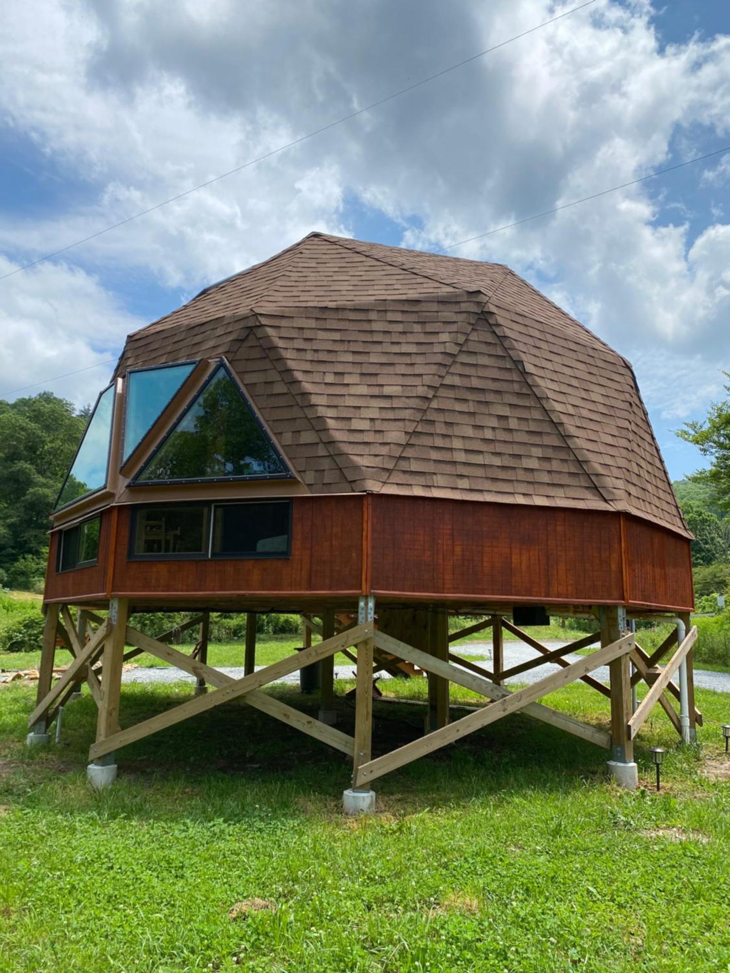 Natahala Glamping Red Dome #23 Villa Topton Dış mekan fotoğraf