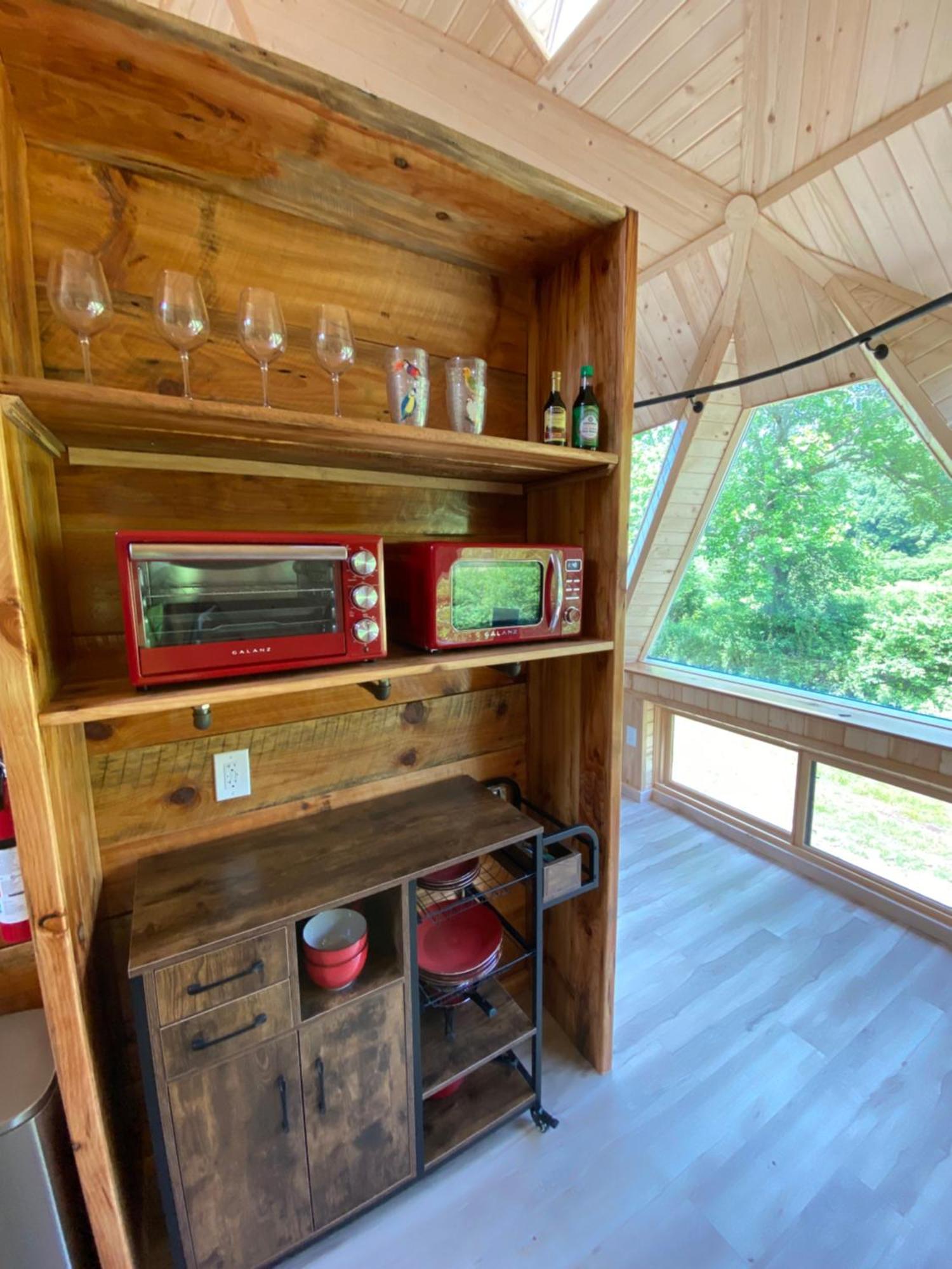 Natahala Glamping Red Dome #23 Villa Topton Dış mekan fotoğraf